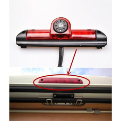 HD 720p третий крыша верхнее крепление тормозного света камера тормозной свет заднего хода камера для Transporter камера Citroen Jumper Fiat Ducato X250 Peugeot Boxer 2