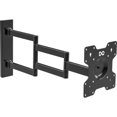 DQ Rotate XL 70 см Настенное крепление для телевизора до 25 кг VESA Max. 200 x 200 мм Черный