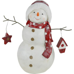 LORENZON GIFT NAF-2081 Полирезиновое украшение, белый, один размер