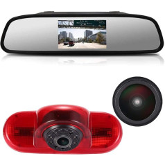 HD Камера заднего хода Камера парковки Помощь при парковке Совместимость с Opel Vivaro Concept/Movano X70/Vauxhall/Combo/Nissan Interstar/Primastar/Renault Master/Peugeot Expert/Fiat Scudo/Tale