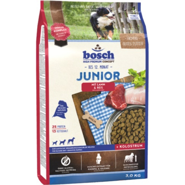 junior lamb & rice - сухой корм для собак - 3 кг