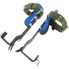 MOTHNUR Tree Climbing Spikes with Steel Construction Lightweight and Durable Climbing Aid for Outdoor Adjustable Climbing Shoes for Trees All Non-slip and Resistant Random Colour