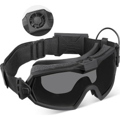 Rordigo Противотуманные очки с вентилятором и сменными линзами Защитные очки и очки для велоспорта Охота Мотоцикл