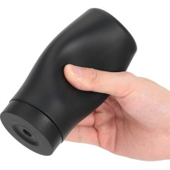 Hapivida Силиконовые бутылки для путешествий 240 мл Многоразовые контейнеры для шампуня, кондиционера, геля для душа, кремов (черный)