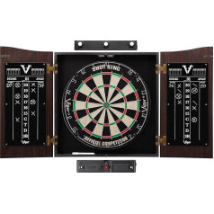 Комплект из доски для дартса и шкафа Viper Vault Sisal/Bristle Tip