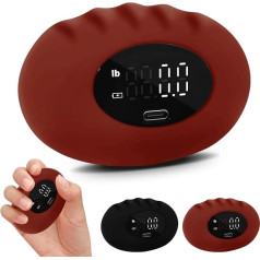 Koiernr Grip Strength Tester, Grip Strength Tester Trainer, электронный ручной динамометр 180 кг Grip Strengthener, Forarm Strengthener, Stress Balls for Adults and Kids