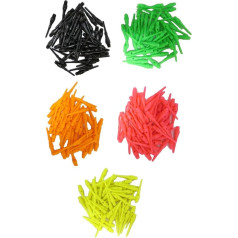 250 Неоновый оранжевый желтый зеленый розовый черный 50 2BA Dart Master 