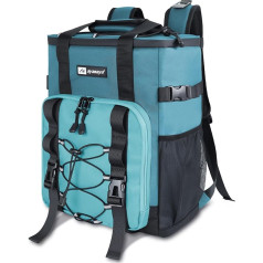 Cool Backpack 30L/20L Cool Bag Backpack Large Foldable 40/24 Cans Cool Backpack Large Thermal Backpack Insulated Backpack with Cooling Compartment Cooling Backpacks Shopping Backpack for Beach Picnic