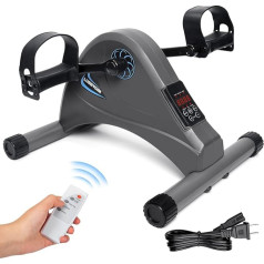 LUBBYGIM - Моторизованный велотренажер с педалями для пожилых людей, реабилитационная тренировка, электрический субкомпьютерный тренажер, пе