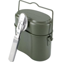 Blacksnake® Набор немецкой армейской посуды, столовые приборы и алюминиевая посуда