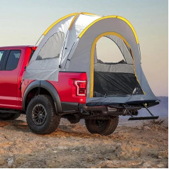 Pickup Truck Bed Camping Tent Bed Tent Waterproof Double Layer 2 Person Truck Tent Portable Truck Tents Full Size Truck Tent Bed for Jeep Camping L with Carry Bag, SAGESWA, a, Width 180 cm
