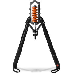 SQUATZ Twister Bar Arm Exercise - домашний расширитель грудной клетки, регулируемый от 10-200 кг с 2-20 уровнями, нескользящая эргономичная полиуретановая ру