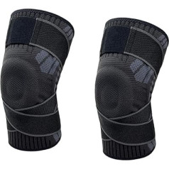 VIDECOR 2-упаковки коленного бандажа для женщин, компрессионный коленный бандаж для артрита, боли в суставах, облегчения боли, разрыв мениска, 