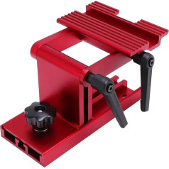 Jeffergarden Точильный инструмент REST Jig, алюминиевый сплав Регулируемый точильный инструмент Jig для 2,5 дюймов широкий Fast Bly для 8 дюймов Диаметр фр