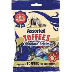 Walkers Nonsuch Ассорти ирисок и шоколадных эклеров, 150 г (упаковка из 1)