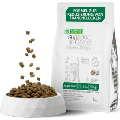 Nature's Protection Superior Care сухой корм для собак с насекомыми и рисом - гипоаллергенный сухой корм для белых собак всех стадий жизни и пород - от пяте