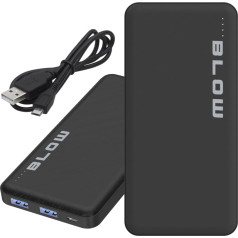Power Bank 10000mah черный pb10a