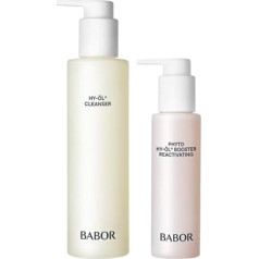 BABOR Очищающий набор HY-Oil и Phyto Reactivating, очищающий дуэт, для уставшей кожи, глубокое очищение пор, с маслом и экстрактом трав, 2 шт.