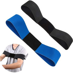 vaolmlop 2 Stück Golf Schwungtrainer Für Die Arme, Golf Swing Arm Haltungskorrektur Correction Belt, Für Alle Golfer, Anfänger, Verbessern Sie Ihre Schwunghaltung