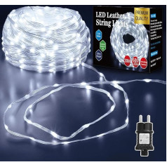 GlobaLink 30 м светодиодный канат, 600 светодиодных рождественских огней, питание на открытом воздухе, IP65 водонепроницаемый, трубка феи огни, ПВХ 