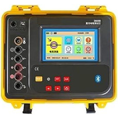 Widerstandsprüfer, DC Widerstand Tester Strom 10A 20A 50kΩ Präzision Transformator Vier Draht Milliohmmeter Micro Ohm Meter