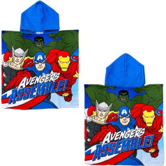 CARTOON Пляжное пончо для детей Банный халат из микрофибры 110 x 55 см Пляжный бассейн