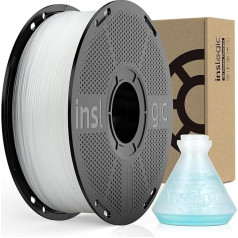 Inslogic PP Filament, 1.75 мм 3D принтер для FDM 3D принтеров, 0.8 кг катушка полугибкий ультрапрочный материал, натуральный