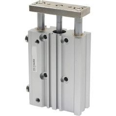 Pneumatischer Luftzylinder mit Führungsstange, Hub 10-125, 1 Stück, MGPL80 MGPL12 MGPL16 MGPL100(MGPL16,20)