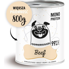 Paka Zwierzaka Пепе говядина 99% говядина 800 г