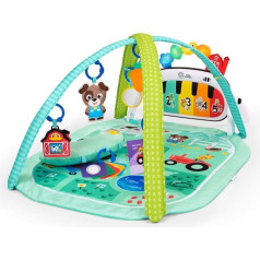 Baby Einstein Farm Explorers 4-в-1 Kickin' Tunes Музыкальный луг Музыка и язык Discovery Play Arch Play Mat with Kick Piano 0 месяцев +