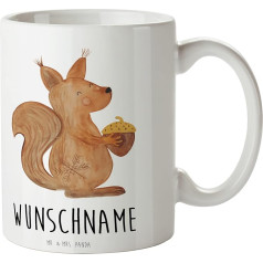 Мистер и миссис Панда Персонализированная кружка Белка Рождество - персонализированные подарки, зима, принты, Санта-Клаус, зимние мотивы, к