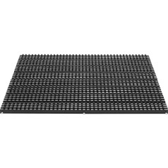 F&S FANTASTIC Dim. 40 x 60 см Придверный коврик TOP специально для использования снаружи толщиной 22 мм. Очень прочный, с системой щеток. Морозостойкий. Ц