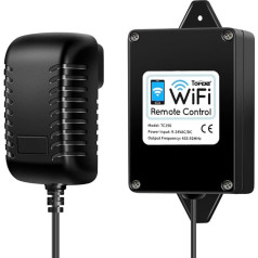 TOPENS TC196 Tuya WiFi пульт дистанционного управления со смартфоном для автоматического управления распашными воротами, управления гаражными вор