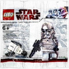 LEGO Star Wars Chase Mini Figure Limited Edition Хромированный штурмовик с бластерной винтовкой