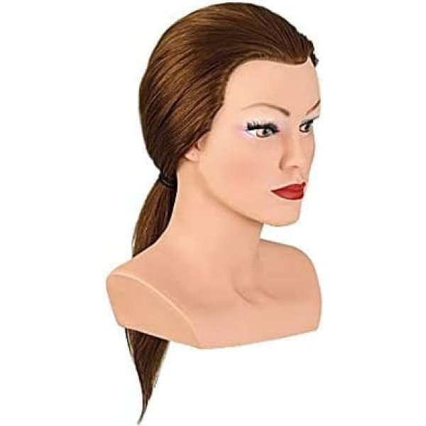 Mountain Man Mannequin Head Lady Medium 16 - 18 дюймов Волосы средние светлые