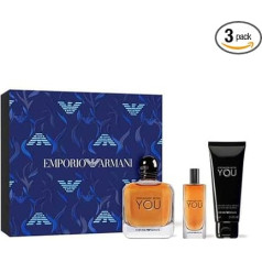 Набор Emporio Armani Stronger With You (EDT 100 мл + EDT 15 мл + Гель для душа 75 мл)