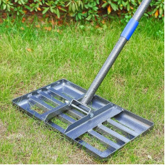 Грабли для газонов металлические черные 183 см