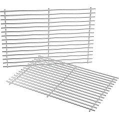 Onlyfire Сменные решетки для барбекю из нержавеющей стали для гриля Weber 7528 Spirit и Genesis E и S серииМодели гриля, комплект из 2 штук