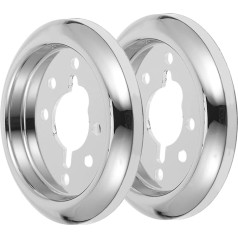 MILISTEN Комплект из 2 ручек гриля, крышка крана для душа, ручки управления грилем, пластины гриля, ручки клапана, детали для душа, запасные част