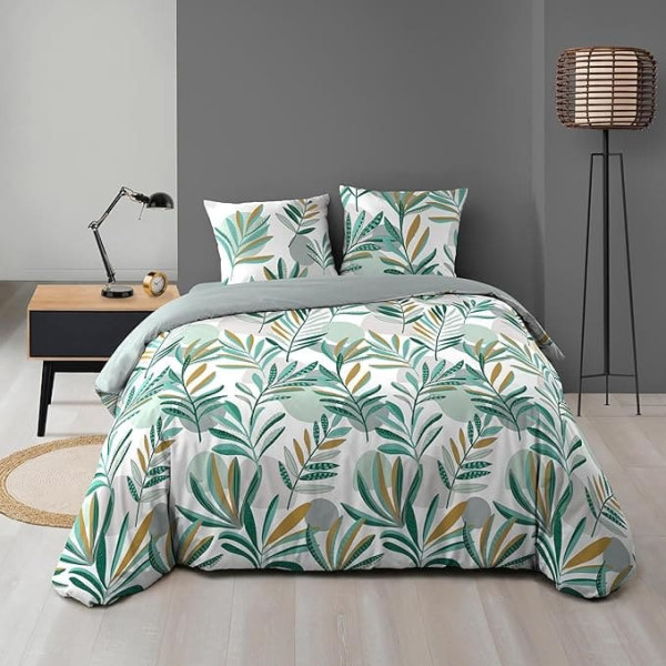 Douceur d'Intérieur Louna Комплект постельного белья из 3 предметов (240 x 220 см) из принтованной микрофибры