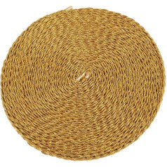 Sewroro золотого цвета кружева тесьма шторы украшения моющиеся шторы украшения DIY одежды и дома аксессуар граница плоские края универсальный 