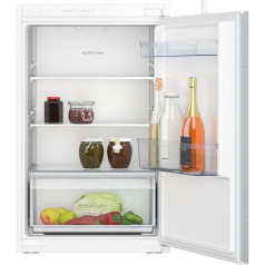 Neff KI1211SE0, N 30, встраиваемый холодильник, 88 x 56 см (В x Ш), холод 136 л, 35 дБ, LED освещение, безопасное стекло, Fresh Safe, Eco Air Flow, Drag Hinge, сделано в Германии