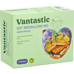 Vantastic Foods Соевый большой стейк/заменитель соевого мяса/веганы/вегетарианцы без глютена 500 г
