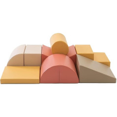 IGLU SOFT PLAY XL Мягкие строительные блоки, гигантские строительные блоки, пенопластовые строительные блоки, большие строительные блоки, упаков