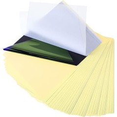 300 листов бумаги для татуировок, трафаретная бумага для татуировок, аксессуары для татуировок, трассировочная бумага для татуировок, 4 слоя