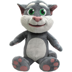 Официальная плюшевая игрушка Talking Tom and Friends King Том и друзья с подвижным ртом, говорит и повторяет, размер 22 дюйма плюс