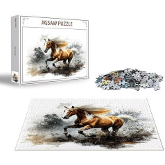 Пазл Цветной Пазл 6000 Кусочков Животных Деревянный Пазл Взрослый, Премиум Качество Классические Деревянные Образовательные Игры, DIY Класси