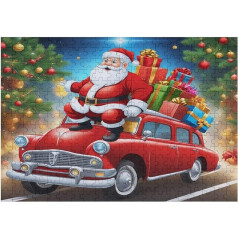 Санта Клаус 1000 шт. деревянные пазлы для взрослых пазлы 1000 шт. для детей пазлы подарки для женщин пазлы взрослые пазлы 75 x 50 см 447g474