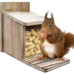 Eichhörnchen-Futterstationus , Eichhörnchen-Futterstation | Eichhörnchen-Futterstationen - Werkzeug zum Dekorieren von Schrägdach für Garten, Hof, Terrasse, , Arb