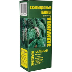 Скипидарные ванны Medi?omed Zalmanov, желтый бальзам, 250 мл